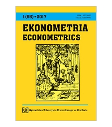 Spis treści [Ekonometria = Econometrics, 2017, Nr 1 (55)]