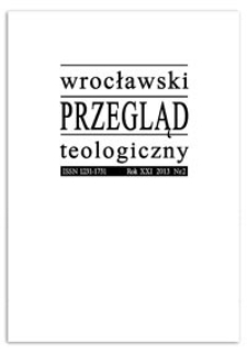 Wrocławski Przegląd Teologiczny. R. 23 (2015), nr 2