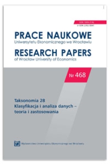 Zastosowanie metod taksonomicznych i ekonometrycznych w wielowymiarowej analizie poziomu życia mieszkańców powiatów w Polsce