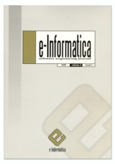 Contents [e-Informatica Software Engineering Journal, Vol. 4, 2010, Issue 1]