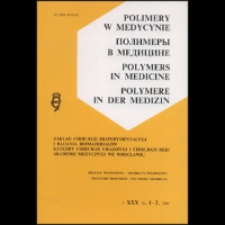 Polimery w Medycynie = Polymers in Medicine, 2016, T. 46, nr 2