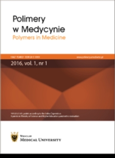 Polimery w Medycynie = Polymers in Medicine, 2017, T. 47, nr 1