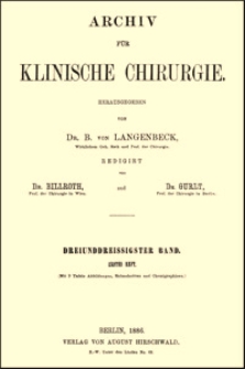 Zur Prioritätsfrage der osteoplastischen Resektion am Fusse, Archiv für Klinische Chirurgie, 1886, Bd. 33, S. 220-225