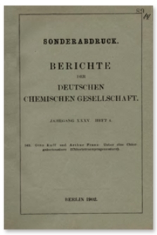 Ueber eine Chlorgalactonsäure (Chlortetraoxycapronsäure), Berichte der Deutschen Chemischen Gesellschaft, 1902, Jahrgang XXXV, Heft 4, s. 943-948