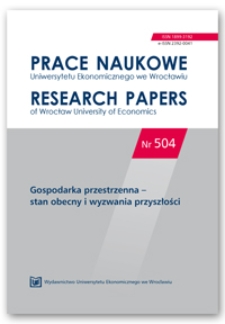 Spis treści [Prace Naukowe Uniwersytetu Ekonomicznego we Wrocławiu = Research Papers of Wrocław University of Economics; 2018; Nr 504]
