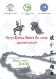 Polsko-chińskie różnice kulturowe : ciekawe doświadczenia