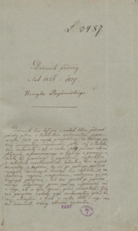 Dziennik podróży z lat 1826 i 1827