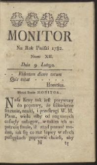 Monitor. R.1782 Nr 12