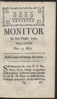 Monitor. R.1782 Nr 39