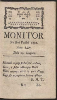 Monitor. R.1782 Nr 65