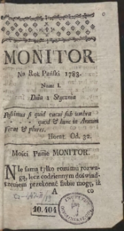 Monitor. R.1783 Nr 1