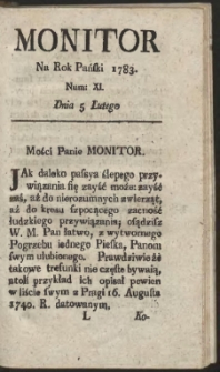 Monitor. R.1783 Nr 11
