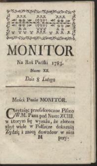 Monitor. R.1783 Nr 12