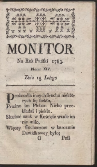 Monitor. R.1783 Nr 14