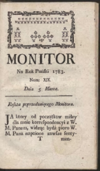 Monitor. R.1783 Nr 19
