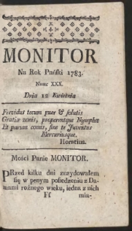 Monitor. R.1783 Nr 30