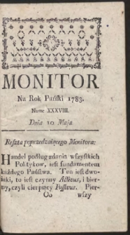 Monitor. R.1783 Nr 38