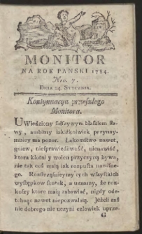 Monitor. R.1784 Nr 7
