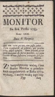 Monitor. R.1783 Nr 63