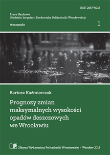 Prognozy zmian maksymalnych wysokości opadów deszczowych we Wrocławiu