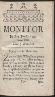 Monitor. R.1783 Nr 71