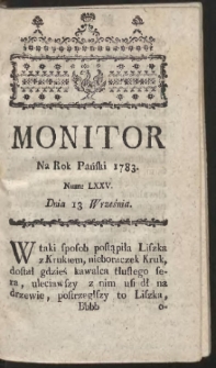 Monitor. R.1783 Nr 75