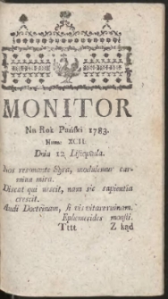 Monitor. R.1783 Nr 92