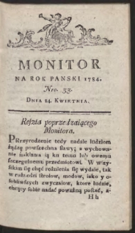 Monitor. R.1784 Nr 33