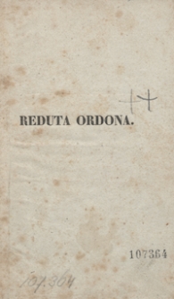 Reduta Ordona : opowiadanie adjutanta