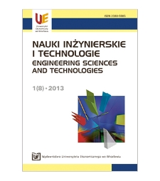 Spis treści [Nauki Inżynierskie i Technologie = Engineering Sciences and Technologies, 2013, Nr 1 (8)]
