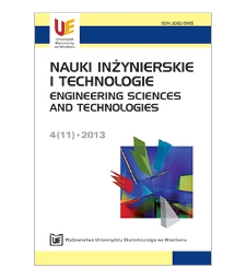 Spis treści [Nauki Inżynierskie i Technologie = Engineering Sciences and Technologies, 2013, Nr 4 (11)]