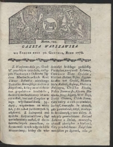 Gazeta Warszawska. R.1778 Nr 104