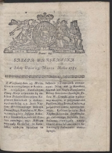 Gazeta Warszawska. R.1782 Nr 24