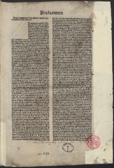Biblia cum postillis Nicolai de Lyra et expositionibus Giullemi Britonis in omnes prologos s. Hieronymi et additionibus Pauli Burgensis replicisque Matthiae Doering. &ndash; Nicolaus de Lyra: Contra perfidiam Iudaeorum