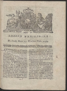 Gazeta Warszawska. R.1784 Nr 78