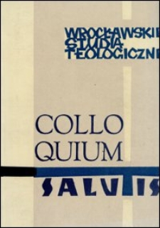 Colloquium Salutis : wrocławskie studia teologiczne. 9 (1977)