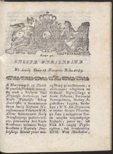 Gazeta Warszawska. R.1785 Nr 30