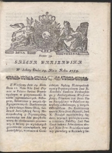 Gazeta Warszawska. R.1785 Nr 39