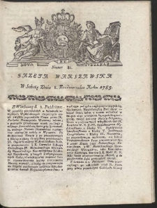 Gazeta Warszawska. R.1785 Nr 81