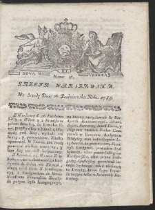Gazeta Warszawska. R.1785 Nr 86