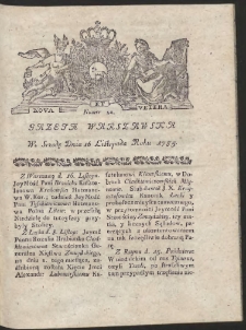 Gazeta Warszawska. R.1785 Nr 94