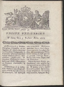 Gazeta Warszawska. R.1785 Nr 97