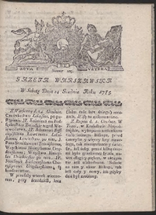 Gazeta Warszawska. R.1785 Nr 103