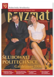 Pryzmat : Pismo Informacyjne Politechniki Wrocławskiej. Listopad 2008, nr 224