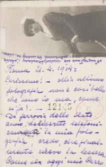 Listy Bronisławy Rychter-Janowskiej do Stanisława Janowskiego, brata, z lat 1914 i 1931