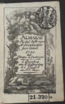 Almanac royal historique et généalogique pour l'année 1791 avec Estampes de Chodowiecki