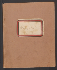 [Papiery domowe i osobowe rodziny Łuckich oraz rozprawa Wolodymyra&nbsp;Pawłusewicza dotycząca tw&oacute;rczości Iwana Kotlarewskiego]