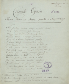 [Czciciele ognia. Poema Tomasza Moora. [Przekład Antoniego Edwarda Odyńca. Cz. 1]