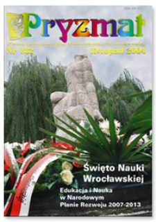 Pryzmat : Pismo Informacyjne Politechniki Wrocławskiej. Listopad 2004, nr 182