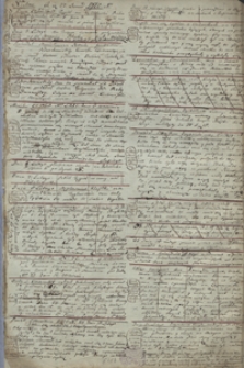 Rękopis dzienniku [!] dla pamięci od 1770 do 1781 roku